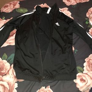 Black Adidas Athletic Jacket